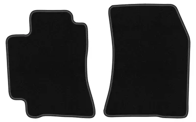 Produktbild von Velours-Fußmatten Vorne für Lexus IS I 1998-2005 (Limousine) – 2-tlg, Schwarz, passgenau – Wielganizator BASIC