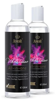 Vibratissimo Vibratissimo Play Gel All-in-one 2x250 ml Lubrificante | Ris – immagine 1