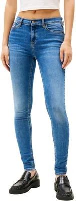 Productafbeelding van Tommy Jeans damesbroek Nora Mr Skny, model Bi0234 Dw0dw20652, skinny fit, denim (medium wash), maat 3