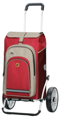Produktbild von Andersen SHOPPER MANUFAKTUR Einkaufstrolley Royal Shopper Hydro 2.1 Red rot 107cm