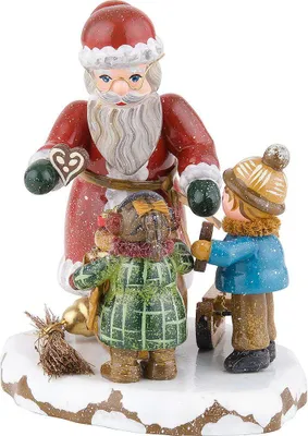 Produktbild von Winterkinder Danke lieber Weihnachtsmann (9cm) von Hubrig Volkskunst