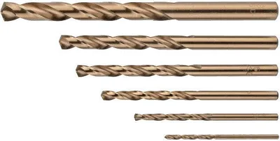 Image de Jeu de forets CONNEX HSS 2-8 mm, alliage au cobalt, 6 pièces, COX970506