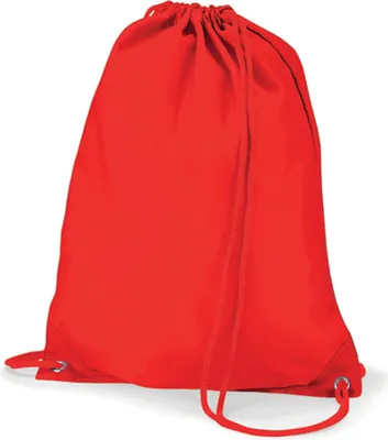 Immagine prodotto di Quadra QD17 | Gymsac - Colore: Rosso brillante - Dimensioni: 31 x 40 cm