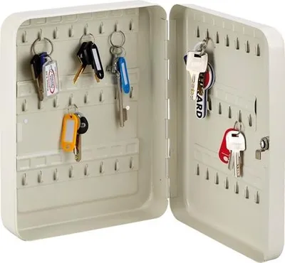 Image de Armoire à clé Kibox, serrure à cylindre, capacité de 93 clés - THIRARD
