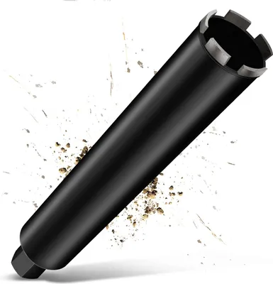 Zdjęcie produktu dla diamentowe wiertło rdzeniowe 1¼" UNC Ø44 mm, diamentowe wiertło rdzeniowe do pracy na mokro/sucho, dł. 460 mm, do betonu, betonu zbrojonego, muru