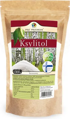 Obrázok produktu pre XYLITOL 1 kg (PAPIEROVÉ VRECKO) - PÄŤ PREMENENÍ (FÍNSKO)
