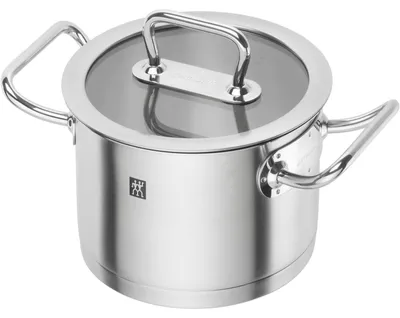Produktbild von Zwilling PRO Series 65123-160-0 Kochtopf inkl. Deckel, Edelstahl, 16 cm Durchmesser, Induktionsherd-geeignet