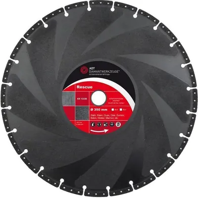 Produktbild von Diamanttrennscheibe Rescue - Universal Ø 350 mm / Bohrung 25,4 mm