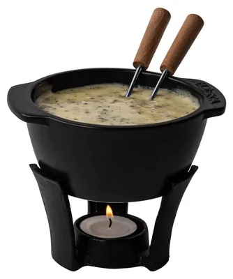 Fondueset Party Mini, 300 ml, für Käsefondue & Saucen
