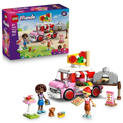 Zdjęcie produktu dla LEGO Friends Furgonetka z pizzą, Zestaw do budowania, 6 lat(a), Plastik, 190 szt., 261 g