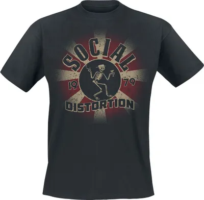 Produktbild von Social Distortion T-Shirt Herren Eclipse schwarz XL