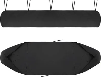 Imagen del producto de Funda protectora para toldos Unyqoos® de 3 metros – fabricada en Oxford 420D, impermeable y resistente a los rayos UV, resistente a la nieve, con cordón de ajuste, cubierta para toldos fijos y portátiles, color
