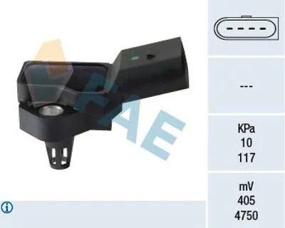 Produktbild von FAE 15061 Ladedrucksensor für VW Golf IV Schrägheck (1J1) Saugrohr