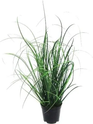 Produktbild von artplants.de Künstliches Gras Lampenputzergras KIVRA, grün, 40cm - Kunstgras