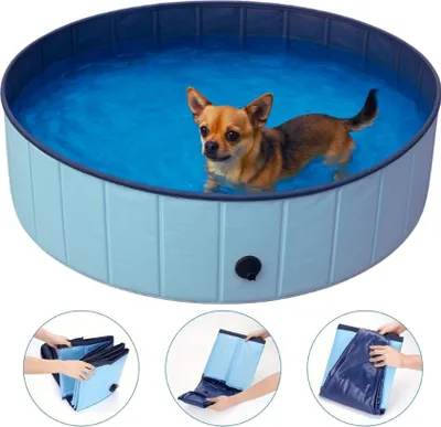 Produktbild von Faltbarer Hundepool - 120x30cm