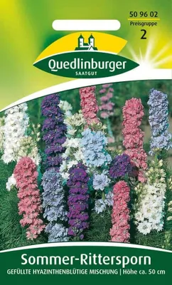 Produktbild von Sommer-Rittersporn, Gefüllte hyazinthenblühende Mischung