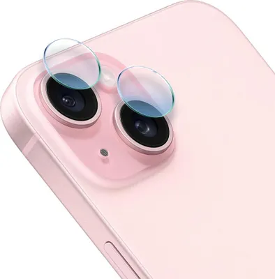 Obrázok produktu pre Hybridný kryt fotoaparátu pre iPhone 15 Plus, priehľadný