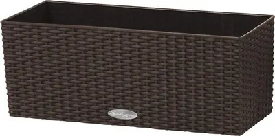 Obrázok produktu pre Plastový hrantík Lechuza Balconera Cottage mokka 50x19x19 cm