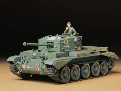 Immagine prodotto di Tamiya 1:35 WWII Brit. Incrociatore Pz Crom.Mk.IV(1)