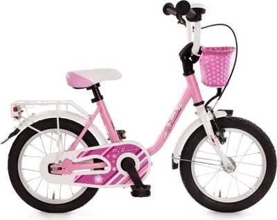 Zdjęcie produktu dla „MY BONNIE” 14-calowy rower dziecięcy – Bachtenkirch różowy/biały