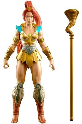 Produktbild von Masters of the Universe Origins 200X Teela aus der Cartoon-Kollektion, ca. 14 cm große Actionfigur, MOTU-Spielzeug, 6 Jahr(e), Mehrfarbig, Kunststoff