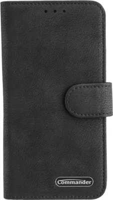 Produktbild von Peter Jäckel COMMANDER, Flip case, Xiaomi, Mi 11 5G, 16,6 cm (6.55"), Schwarz