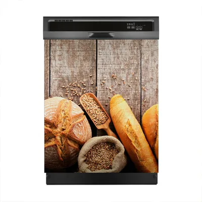 Produktbild von Magnete Dekorative 60x70 cm Küche Magnetmatte Spülmaschine - gebackenes Brot