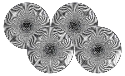 Produktbild von Ritzenhoff & Breker Takeo Stripes Dessertteller ø 21,5 cm 4er Set