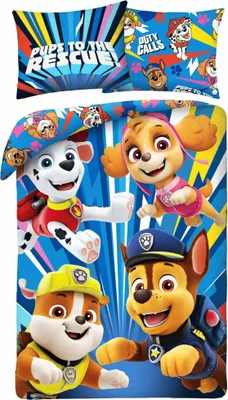 Produktbild von Paw Patrol Kinderbettwäsche 160x200 Hunde