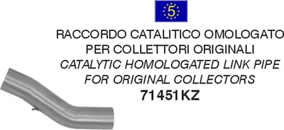Immagine prodotto di Raccordo di scarico catalitico ARROW omologato per Yamaha