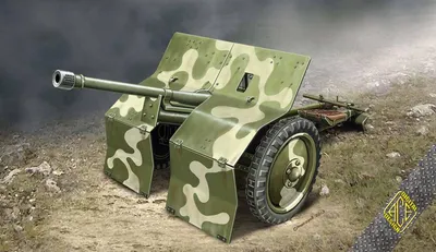 Productafbeelding van ACE PstK/36, Fins 37mm anti-tank kanon, schaal 1:72, artikelnummer ACE72534