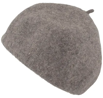 Kopka Long Beanie Walkmütze Stegbaske aus 100% Wolle in grau