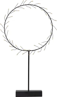 Produktbild von Star Trading 691-19, Leichte Dekorationsfigur, Schwarz, IP20, 50 Glühbirne(n), LED, 0,5 W