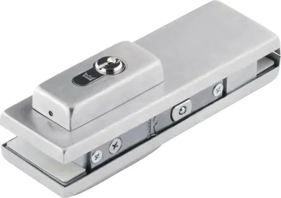 Produktbild von Eckschloss US 10 Universal light, PZ, Glas 10 - 12  mm, (03.608) Edelstahl