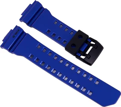 Produktbild von Casio G-Shock | Ersatzband Resin Kunststoff > blau > GBA-400-2A