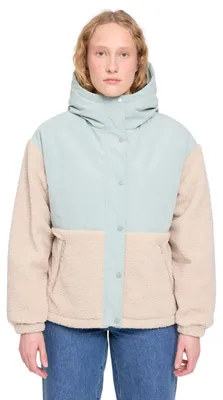 Produktbild von Mazine Fabric Blocking Jacket  - Damen Winterjacke, Größe:M, Farbe:ice green/natural
