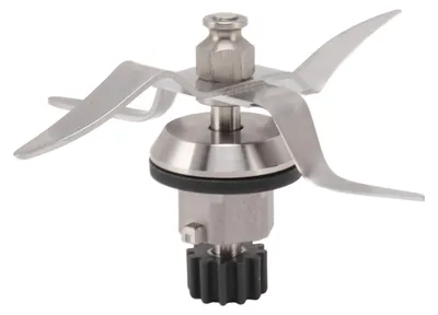 Produktbild von Edelstahl-Mixmesser, 12 Zähne, rostfrei, leicht zu reinigen, für Monsieur Cuisine Connect 1.0 SKMK1200A1 SKMK1200B2