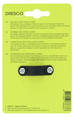 Produktbild von Dresco Fahrradklingel Ding Dong Classic