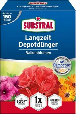Produktbild von Substral Langzeit Depotdünger Balkonblumen 1,5 kg