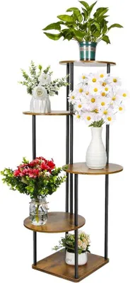 Produktbild von Blumenstande 5-lagig - Pflanzenregal für Innen und Außen