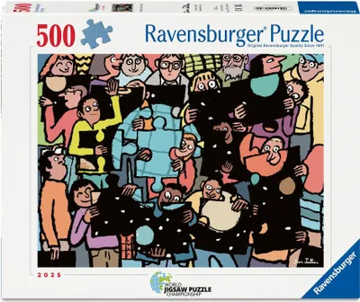 Produktbild von Erwachsenenpuzzle 500 Teile - Puzzle Gemeinschaft