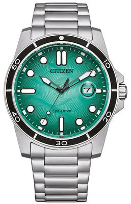 Produktbild von Citizen AW1816-89L Herrenuhr Eco-Drive Solar Stahl/Türkis