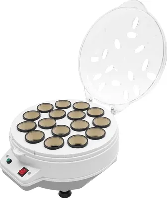 Image de Nettoyeur de boules de billard - Machine à polir automatique pour boules de billard - 180 W - Pour 16 boules - Appareil de table - 1 000 tr/min - 220 V - Blanc