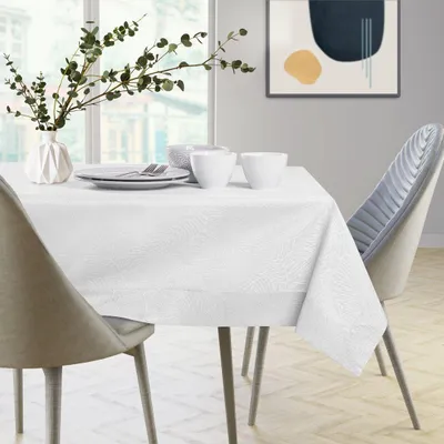 Zdjęcie produktu dla Obrus plamoodporny GAIA 155x300 biały AmeliaHome