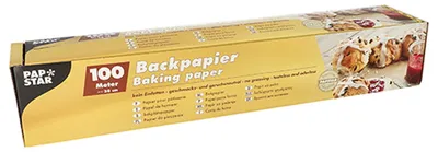Obrázek produktu pro Papstar Backpapier braun in praktischer Faltschachtel 100mx38cm