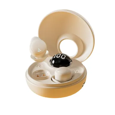 Produktbild von Kabellose In-Ear Schlafkopfhörer – Stereo Sound, USB-C Ladecase, Seitenschläfer-freundlich, 28h Gesamtlaufzeit