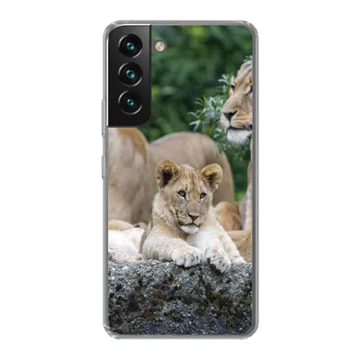 Produktbild von MuchoWow® Handyhülle Schutzhülle Hülle für Samsung Galaxy S22 Löwen - Tiere - Jungtiere Silikon Softcase Handy Hülle - Mobiltelefonhülle