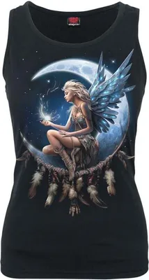 Produktbild von Spiral Top Damen Moon Fairy schwarz S