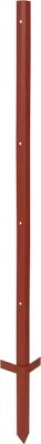Produktbild von 10 Stück Winkelstahlpfahl 115 cm Stärke 3 mm Weidezaunpfahl 4 Bohrungen Elektrozaun