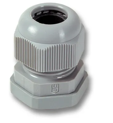 Immagine prodotto di Pressacavo PG-16 in PA6, con controdado grigio RAL7035